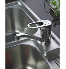 LEDEME L 4556-2  Смеситель для кухни + сред. излив