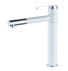 LEDEME L1152-2  Cмеситель для умывальника высокий, белый