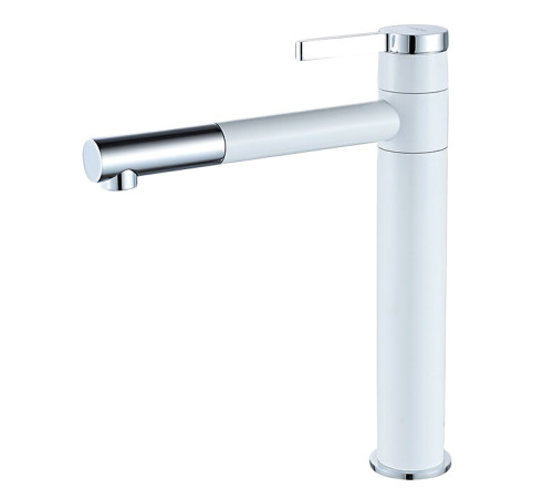 LEDEME L1152-2  Cмеситель для умывальника высокий, белый