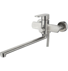 LEDEME L72216 Смеситель для ванныс длинным изливом  из нержав. стали