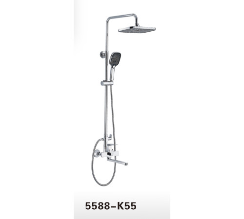KLG 5588-K55 Душевая система с верхним душем и ручной лейкой