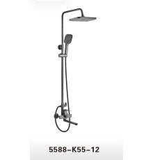KLG 5588-K55-12 Душевая система с верхним душем и ручной лейкой