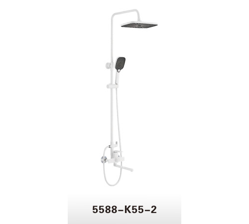 KLG 5588-K55-2 Душевая система с верхним душем и ручной лейкой