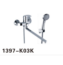 KLG 1397-K03K Смеситель для ванны,длин.нос