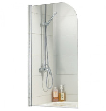 MERRIT Душевая шторка 700*1500, пр-ль серебро, стекло прозр 5 мм. Easy Clean распашная