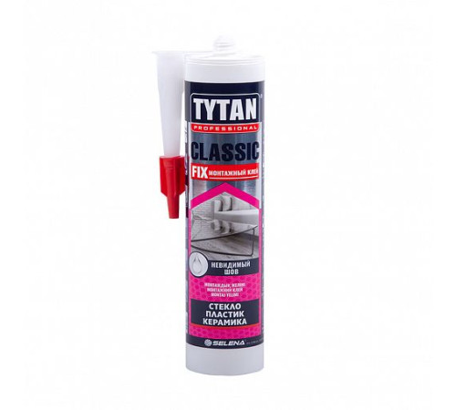 Tytan Proffesional Монтажный клей Classic Fix прозрачный 310 мл