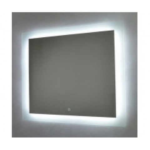 НОРМА-2 зеркало 800*600 Сенсорный выключатель + ПОДОГРЕВ (Серебряные зеркала)