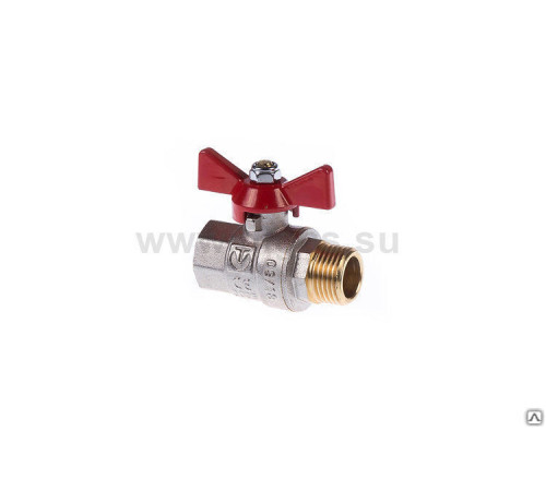 Кран шаровый VALTEC 1/2" ВН бабочка (12/192 шт)