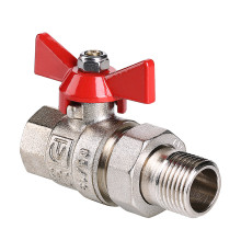 VT.227.N.05 Кран VALTEC 3/4" г/ш баб американка