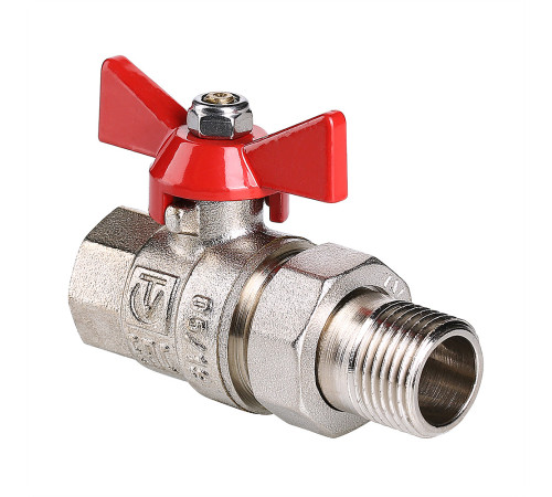 VT.227.N.05 Кран VALTEC 3/4" г/ш баб американка