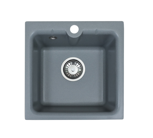 Кухонная мойка GranAlliance G-28 графит,410х410х185