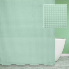 Штора для ванной   S-3DG   ПВХ 3D    1.8*1.8
