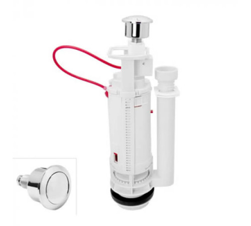 Арматура д/бачка LAB PROF LAB-007 1 кн. слив.колонна