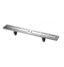 GERHANS K80107-60 SATIN Трап линейный с перфорацией горизонтальный выпуск 50мм 360*, сухой+гидрозатв