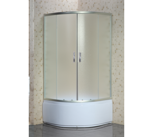 Душевое ограждение CS-8020S 90*90*195 выс. поддон стекло 4мм