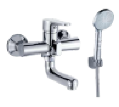 KLG 294 Cмеситель для ванны, корот.нос